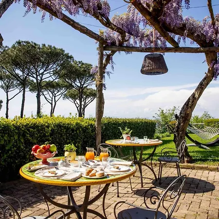 My Exclusive Italy - Elegant Sorrento Coast With Pool And Tennis Court Villa Massa Lubrense